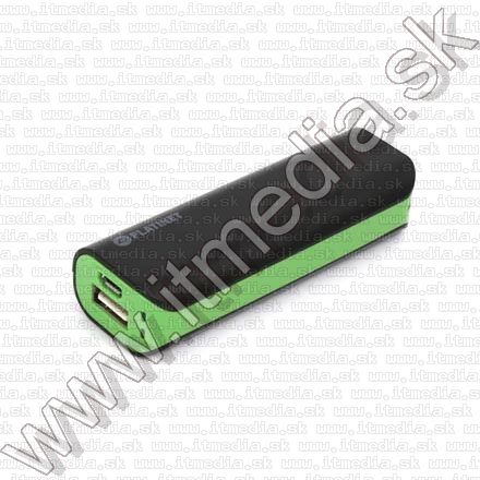 Image of Platinet Powerbank 2200mAh Black + Green (42919) (Plastic) (IT11580)